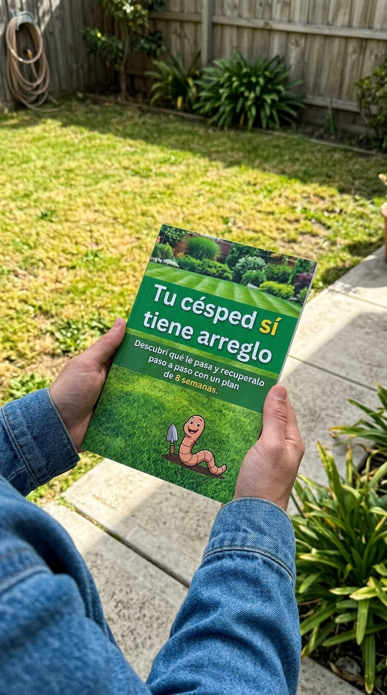 TU CÉSPED SI TIENE ARREGLO| GUIA PARA RECUPERAR TU CÉSPED EN UN LAPSO DE 8 SEMANAS