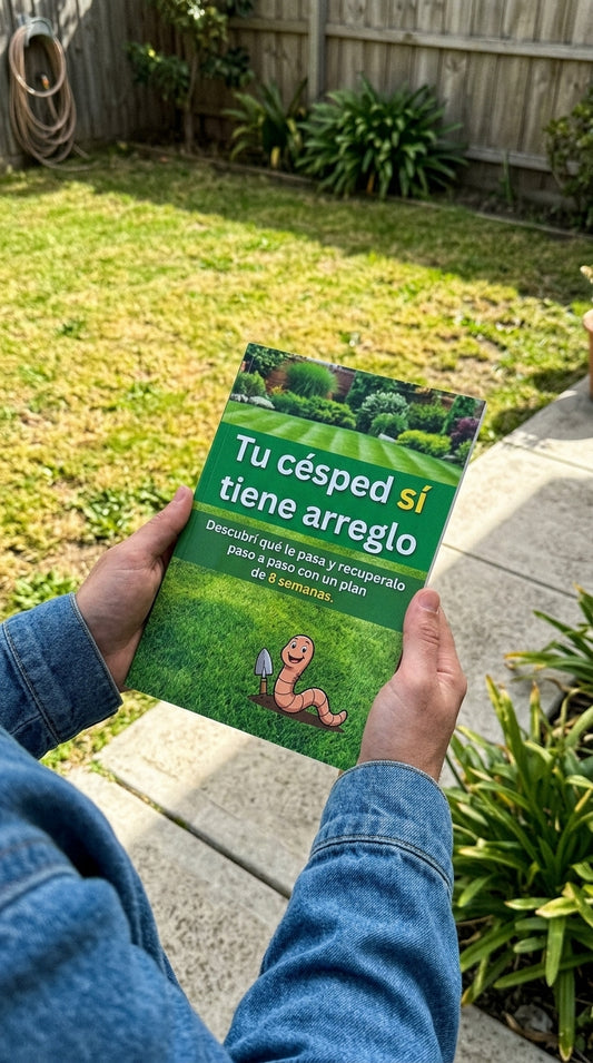 TU CÉSPED SI TIENE ARREGLO| GUIA PARA RECUPERAR TU CÉSPED EN UN LAPSO DE 8 SEMANAS